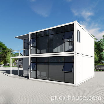 Casas modulares da mansão pré -fabricada 3 quartos de dois andares